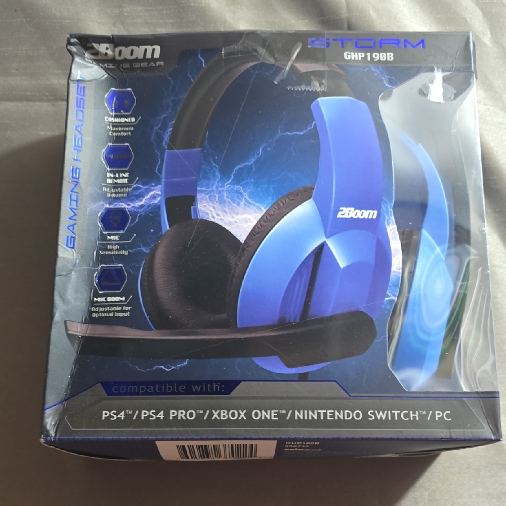 Storm Blue Gaming Headset